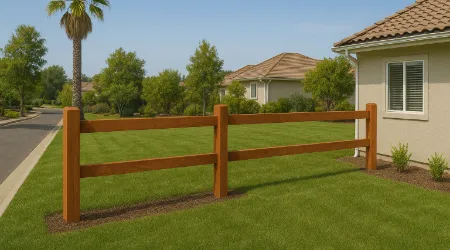 Ranch Rail Fence