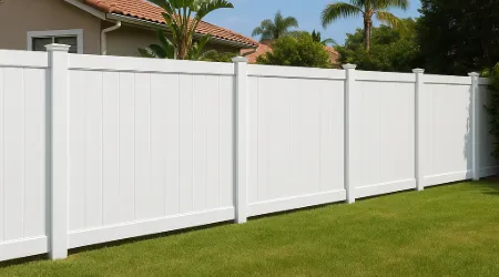 Vinyl Privacy Fence